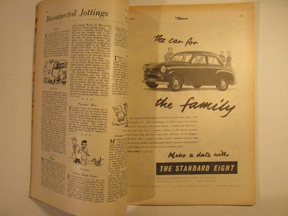 The Autocar 5. March 1954, emne: bil og motor