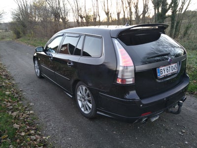 Saab 9-3, 2,8 TS Aero stc., Benzin, 2005, km 468000, 5-dørs, 6 trins manuel gear. Grundet ændret kør