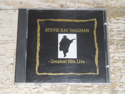 STEVIE RAY VAUGHAUN: GREATEST HITS LIVE, blues, 1993 Living Legend Records LLRCD 197
cd er ex- se bi