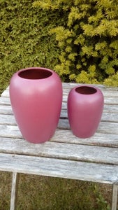Cape godtgørelse tilbede Keramik, Sæt: Stor+lille vase, - dba.dk - Køb og Salg af Nyt og Brugt