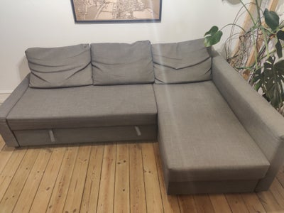 Sovesofa, Ikea, b: 230 l: 150, Sovesofa med chaiselong fra Ikea, kan hentes gratis hvis du selv bære