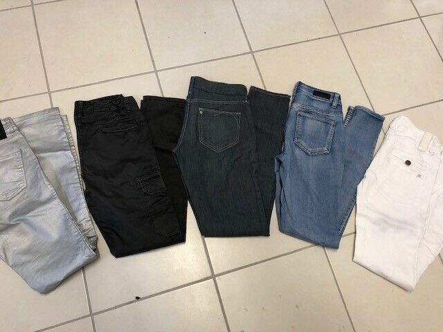 Jeans, flere, str. 36