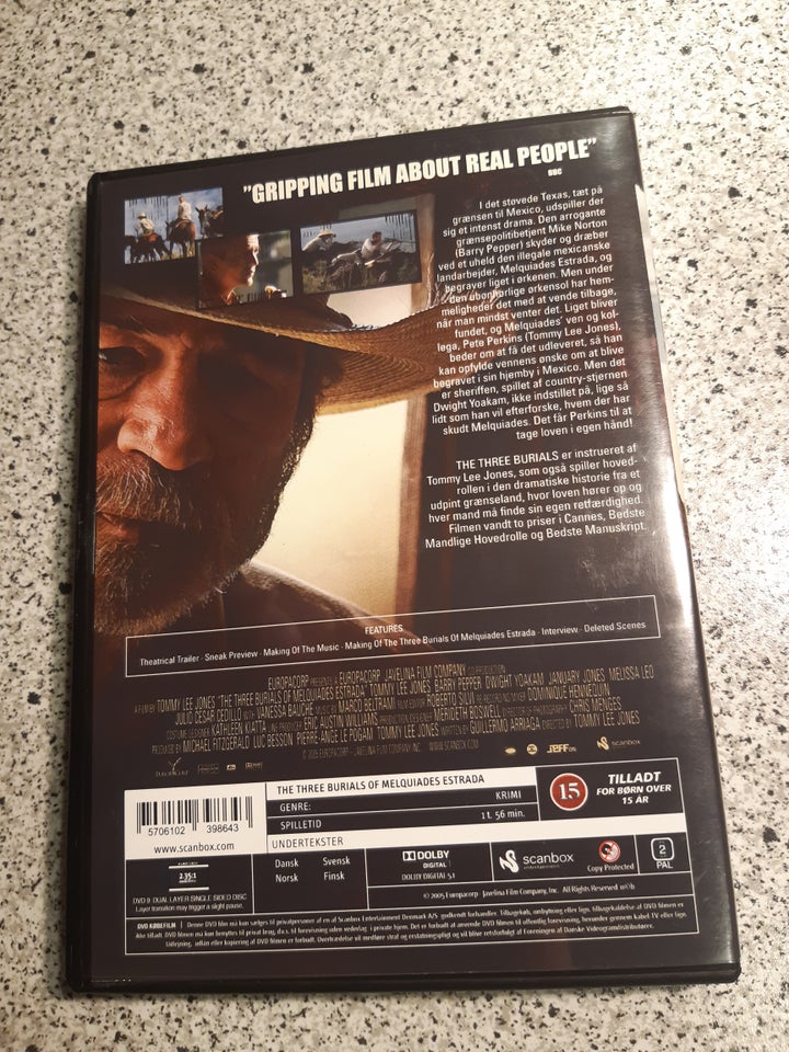 The Three Burials, DVD, western