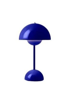 Arkitektlampe, Verner Panton, Bordlampe fra Verner Panton VP9 i blå. 
NY og i kasse. 
Sælges for 700