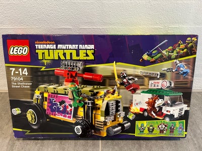 Lego Ninja Turtles, 79104, Uåbnet: 79104 - LEGO Teenage Mutant Ninja Turtles - The Shellraiser Stree