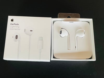 in-ear hovedtelefoner, Apple, EarPods Lightning Connector, Perfekt, Nye og helt ubrugte EarPods Ligh
