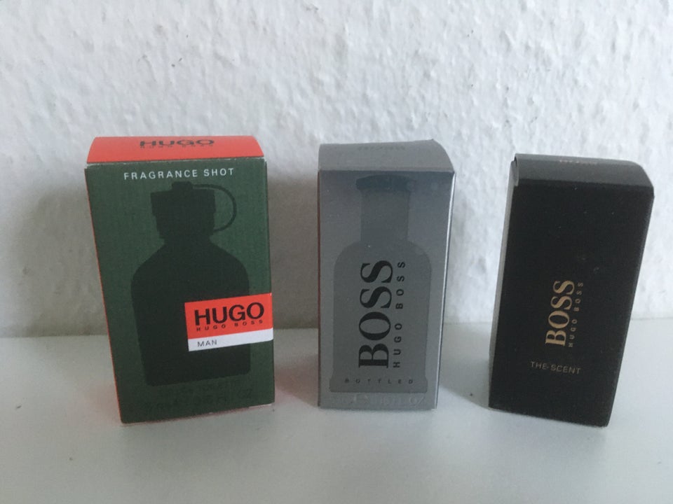 Herreparfume, parfume miniatures 5 ml, Hugo Boss