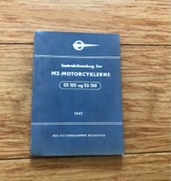 MZ ES125 - ES150 årg. 1967: MZ instruktionsbog