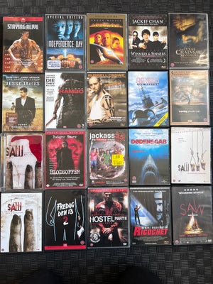 Brugte dvd film, DVD, andet, Brugte dvd film
12 stk 10kr for 100kr

Texas Chainsaw 10 kr
Winners Ans