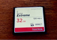 Hukommelseskort , SanDisk, 32 GB