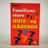 Familiens store quiz og gådebog, emne: sprog