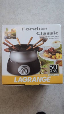 Fondue machine, Lagrange, Brand new