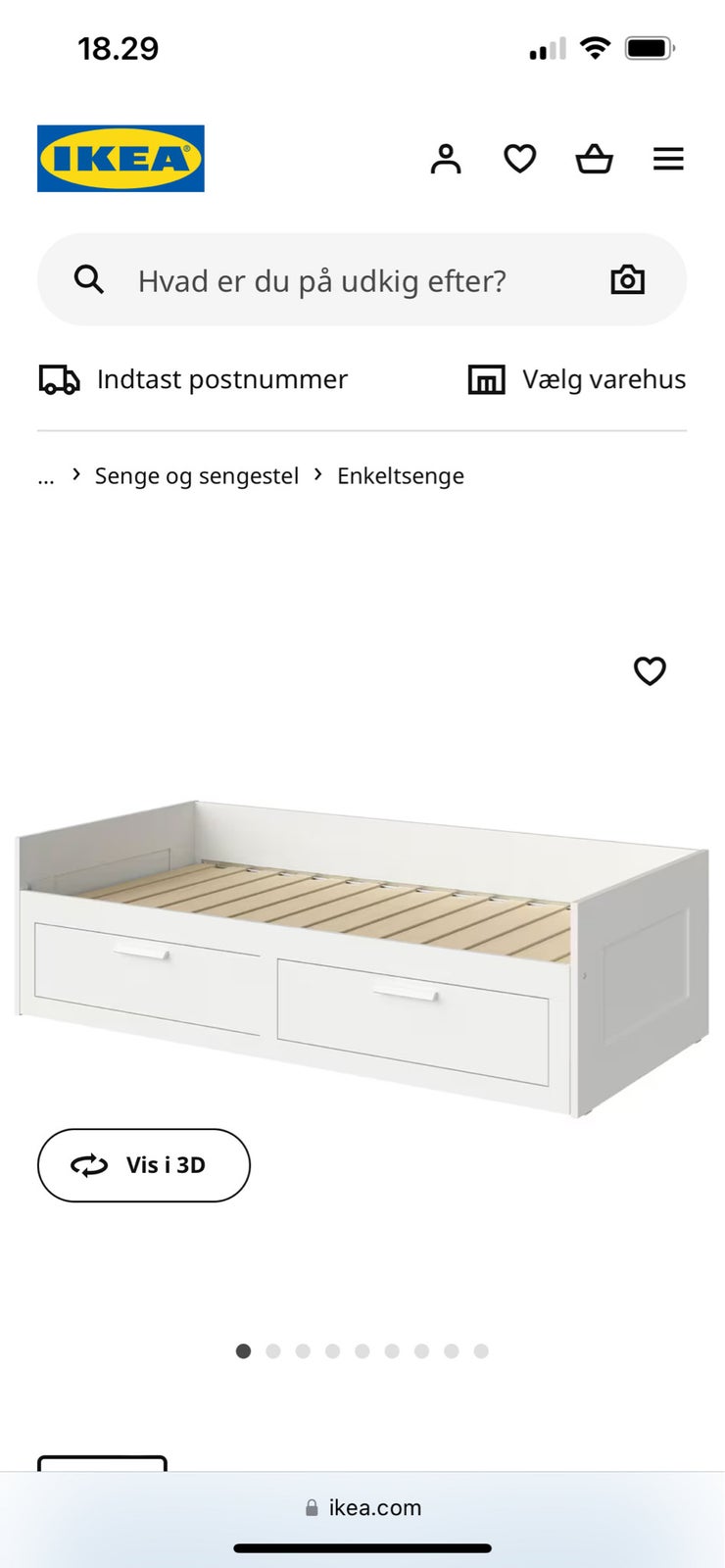 Kasseseng, IKEA brimnes