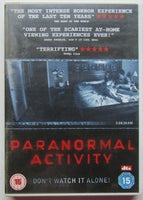 Paranormal Activity, instruktør Oren Peli, DVD