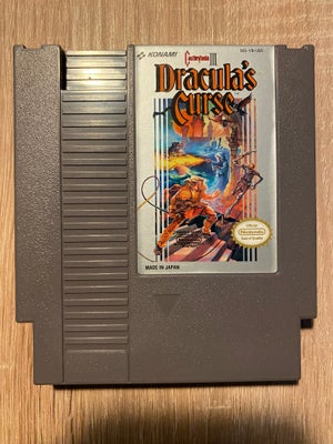 Castlevania III Dracula’s Curse, NES, adventure, Jeg sælger i øjeblikket ud af min store NES samling