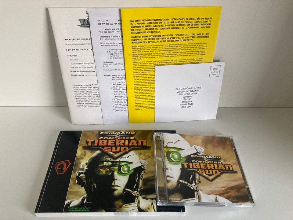 Command & Conquer Tiberian Sun (1999) Big Box, til pc,