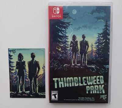 Thimbleweed Park (NY), Nintendo Switch, adventure, NY I UBRUDT EMBALLAGE.

Limited Run #1

Genre: Po