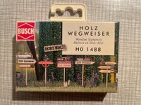 Modeltog, Busch 1488, træskilte