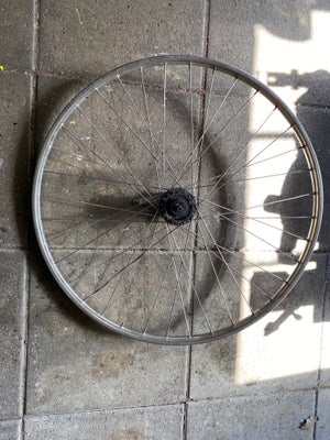 Hjul, Raleigh Tourist de Luxe, 22 x 635 (28 x 1 1/2) Rustfri stål baghjul til Raleigh Tourist de lux