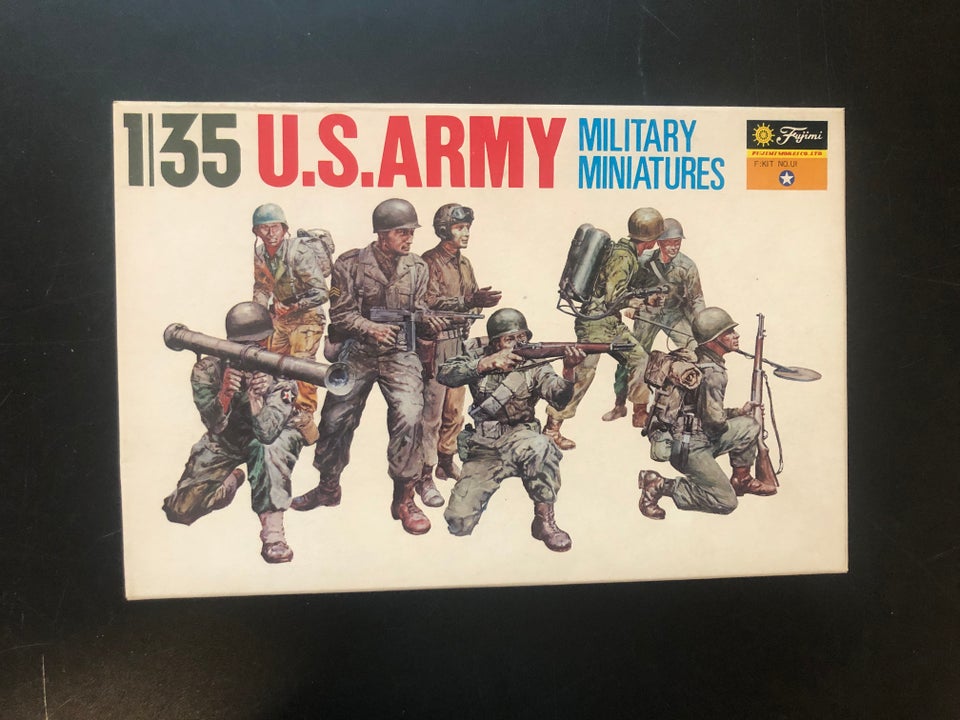 Byggesæt, Fujimi U.S Army Military Miniatures, skala 1/35