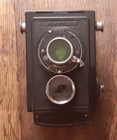 Gamle fotografiske kameraer, til dekorative formål
