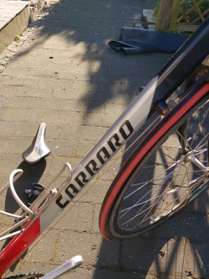 Herreracer, Carraro, 70 cm stel, 18 gear, Incl pedaler og ny sadel