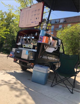 Piaggio Piaggio ape 50, 2017, 9000 km, Sort, 
Kaffevogn har altid haft service og kalkfilter . 
Vogn