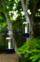 Lanterne, Uyuni Lighting Lampe Lanterne H34 cm, Sort Metal
