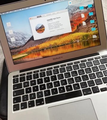 MacBook Air, MacBook Air 11”, 1.7 GHz, Perfekt, Jeg sælger hermed min super fine og rigtig gode MacB
