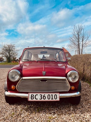 Morris Mascot, Mini 1000, Benzin, 1977, km 94000, rødmetal, nysynet, Nysynet