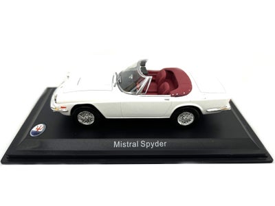 Modelbil, Maserati Mistral Spyder 1964, Leo Models, skala 1:43, Maserati Mistral blev produceret fra