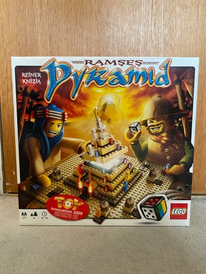 Ramses Pyramide, Familiespil, brætspil, Sjovt Lego-spil for hele familien. 
