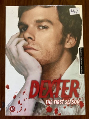 Dexter, DVD, TV-serier, Sæson 1 sælges. Er i original uåbnet indpakning. Kan sendes mod betaling af 