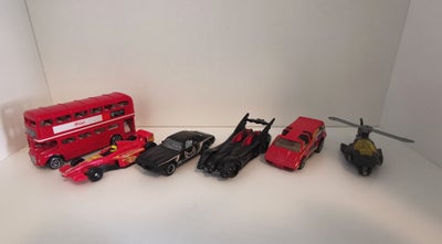 Biler, Flere forskellige biler, 2 af dem er vist fra batman. Sælges kun samlet. Se billeder for stan