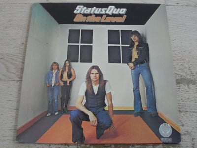 LP, STATUS QUO, ON THE LEVEL, Rock, 1974 Vertigo Records 9102 002
vinyl  vg+
cover  ex- se billeder 