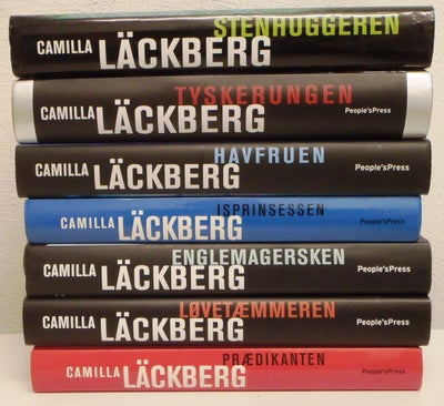 Romaner af Camilla Läckberg, Camilla Läckberg, genre: krimi og spænding, Romaner af Camilla Läckberg