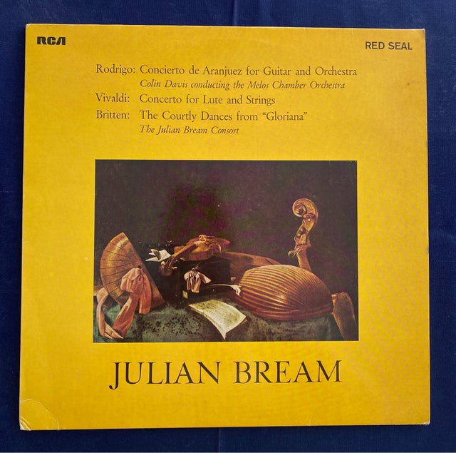 LP, Rodrigo - Vivaldi - Britten - Bream, Julian Bream,…