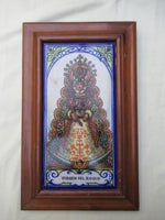 Religiøst billede, Virgin del Rocio, motiv: spansk