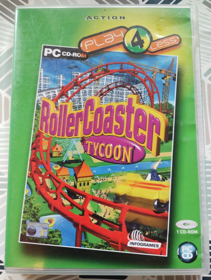 Rollercoaster Tycoon, til pc, simulation