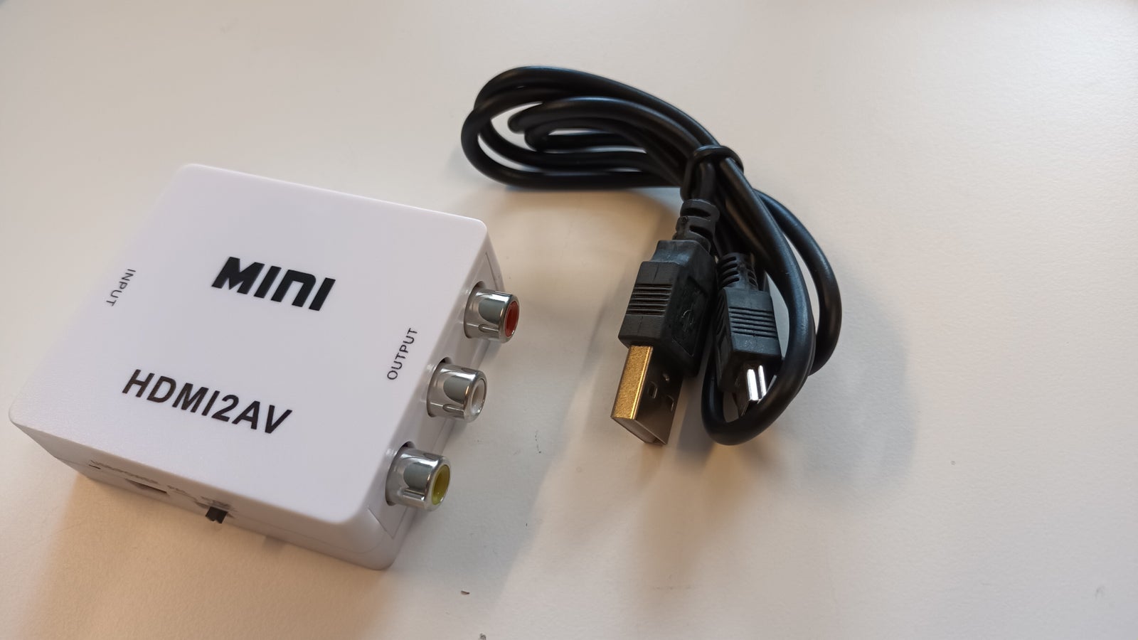 Hdmi konverter til AV, HDMI TIL Perfekt – dba.dk – Køb og Salg Nyt og