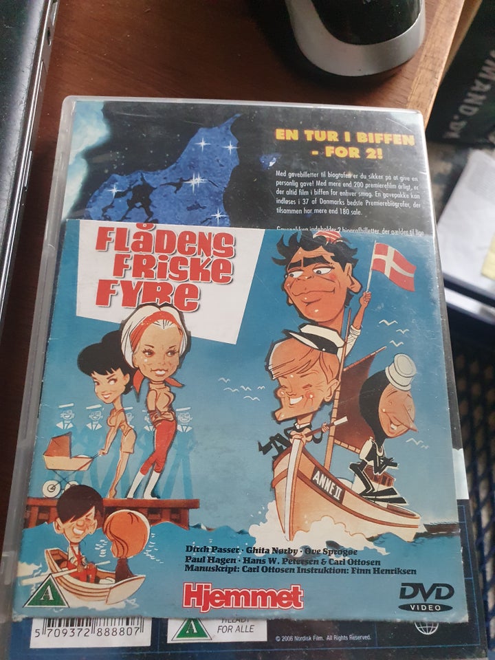 Sømand i knibe + Flådens friske fyre, DVD, familiefilm