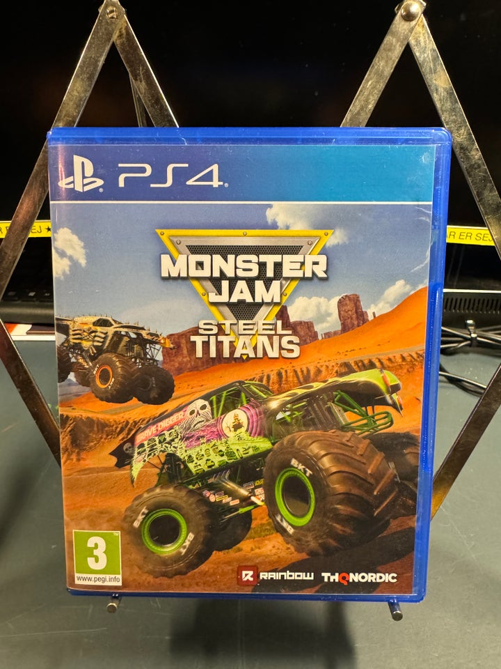 Monster Jam - Steel titans , PS4, racing