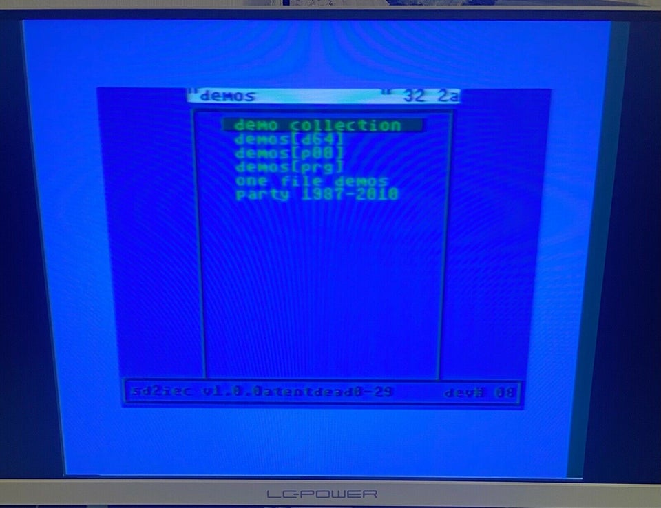 SD2IEC, Commodore 64/128