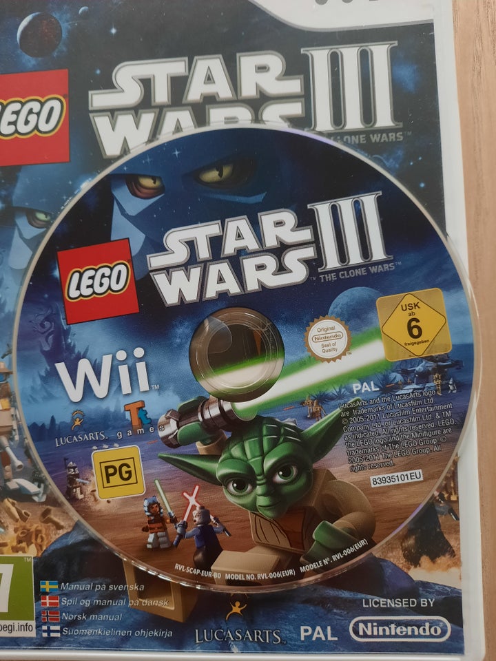 Wii Lego Star Wars III, Nintendo Wii, action