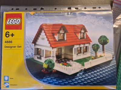Lego Creator, 4886 Designer Set, Komplet Lego 4886 sæt, inkl. vejledning, men uden æske. Sættet er f