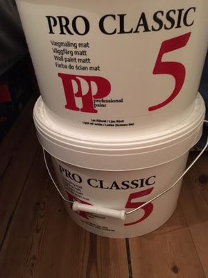 væg og loftmaling, 10 liter, hvid, har 10 liter, mat acrylmaing glans 5 væg og loftmaling pris pr st