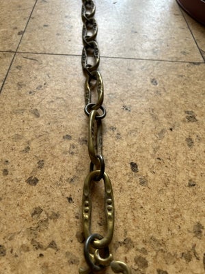 Andre samleobjekter, Messing kæde, 85 cm lang