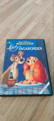 Lady Og VAGABONDEN (Orig.titel: Lady And The TRAMP, instruktør Clyde Geronimi, Wilfred Jackson og Ha