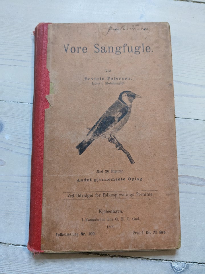 Vore sangfugle, Severin Petersen, emne: dyr