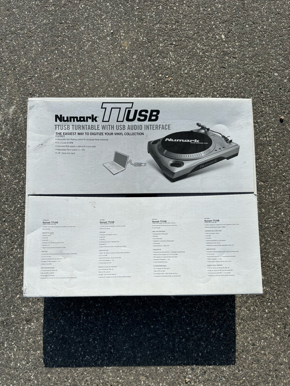 Pladespiller, Numark, Numark TT USB pladespiller med USB
